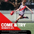 Womens AFL Come and try